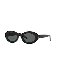 Saint Laurent Women's Oval Sunglasses, Sl M136 YS000585