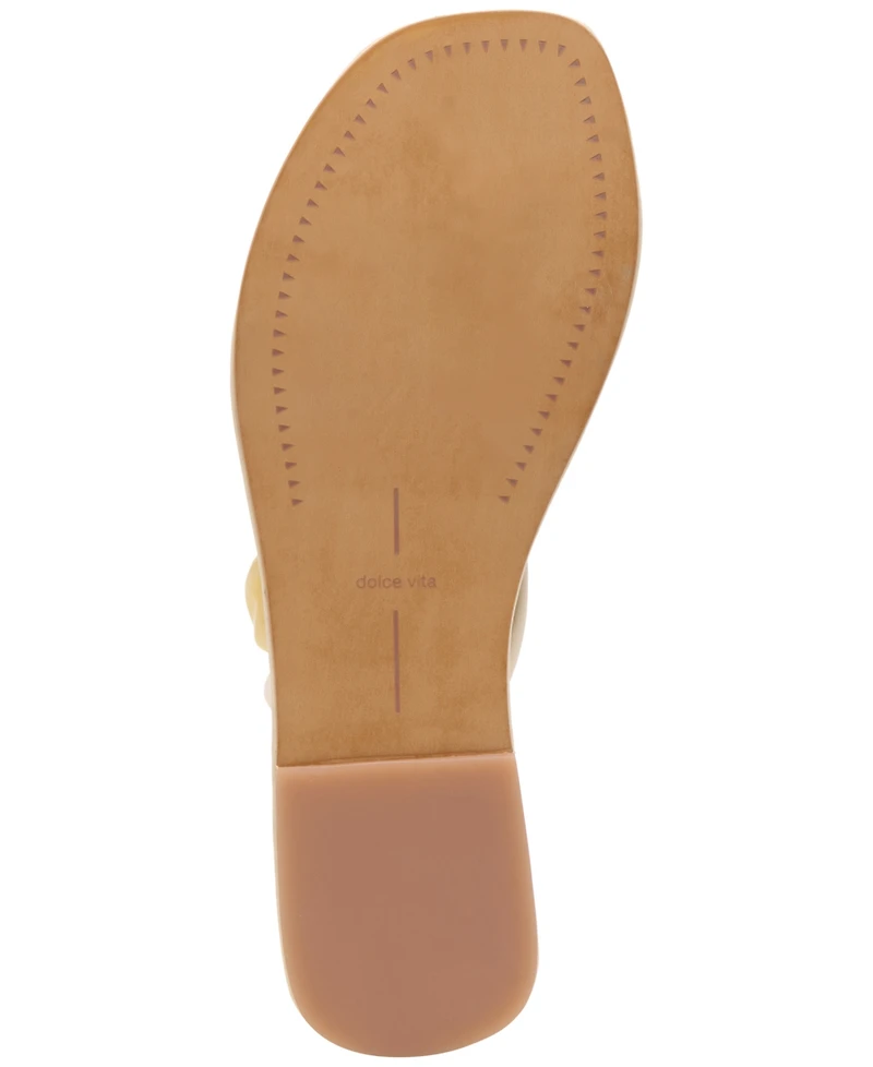 Dolce Vita Women's Cely Embellished Thong Flip-Flop Sandals