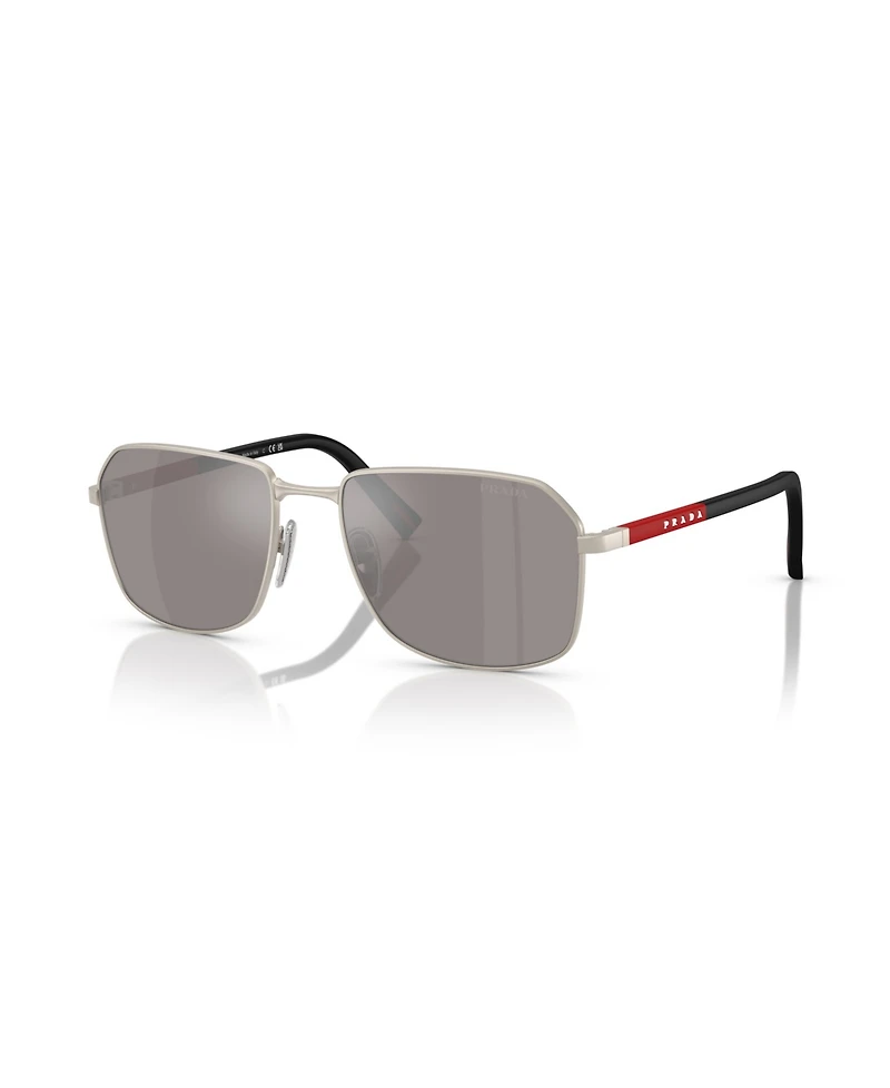 Prada Linea Rossa Men's Rectangle Sunglasses, Ps A51S