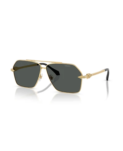Versace Men's Square Sunglasses, VE2284