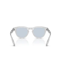 Burberry Men's Round Sunglasses, BE4477