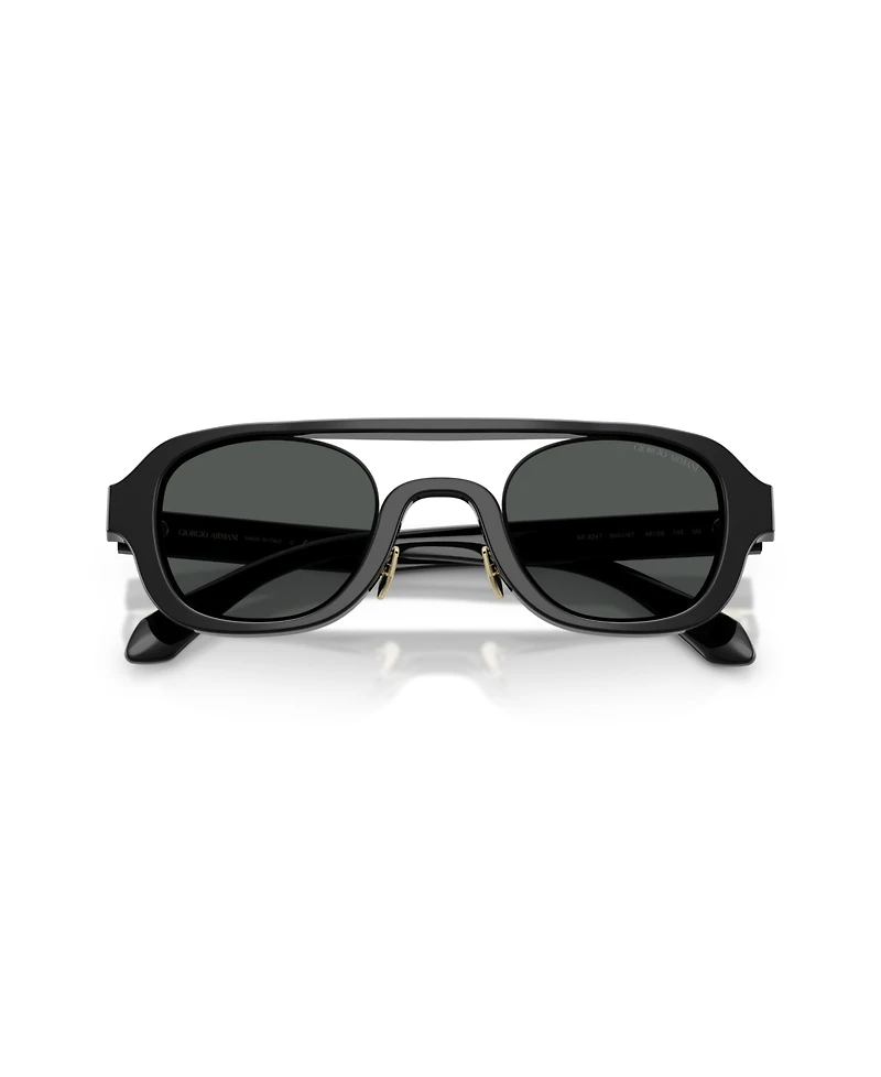 Giorgio Armani Men's Geometric Sunglasses, AR8247
