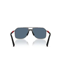 Prada Linea Rossa Men's Pilot Sunglasses, Ps B51S