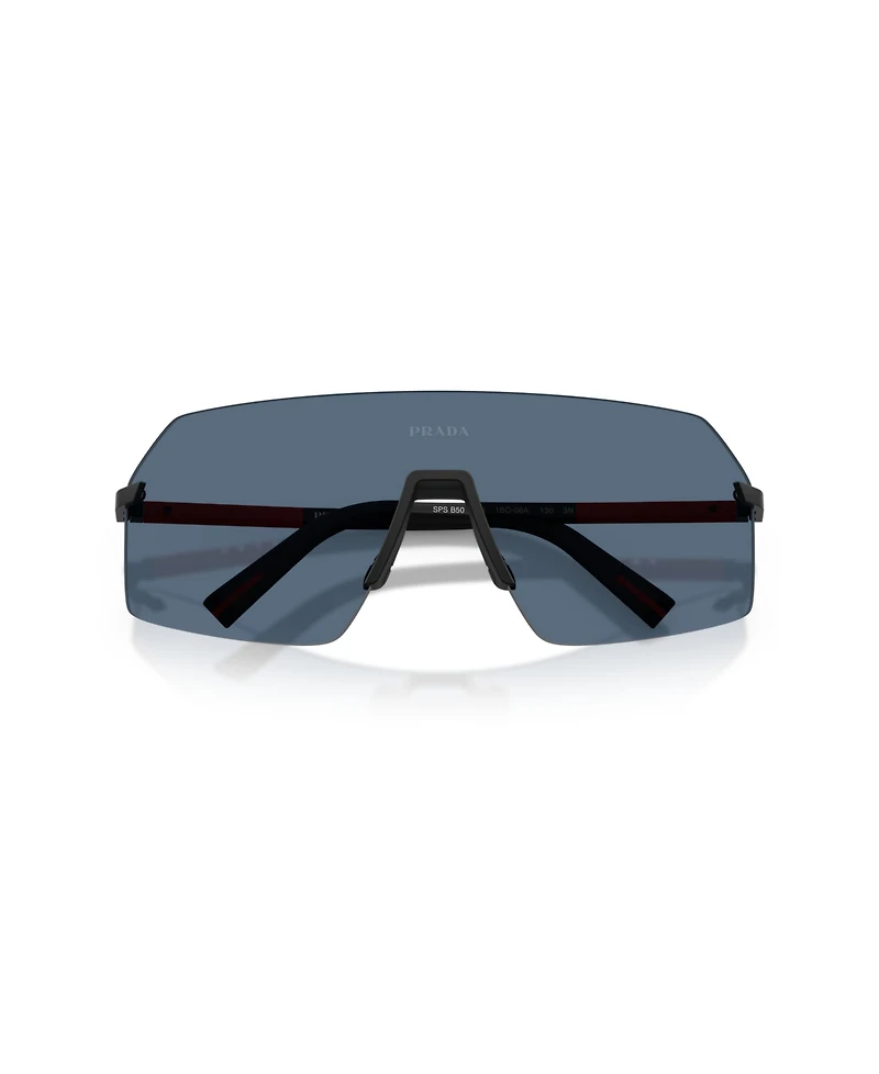 Prada Linea Rossa Men's Geometric Sunglasses, Ps B50S