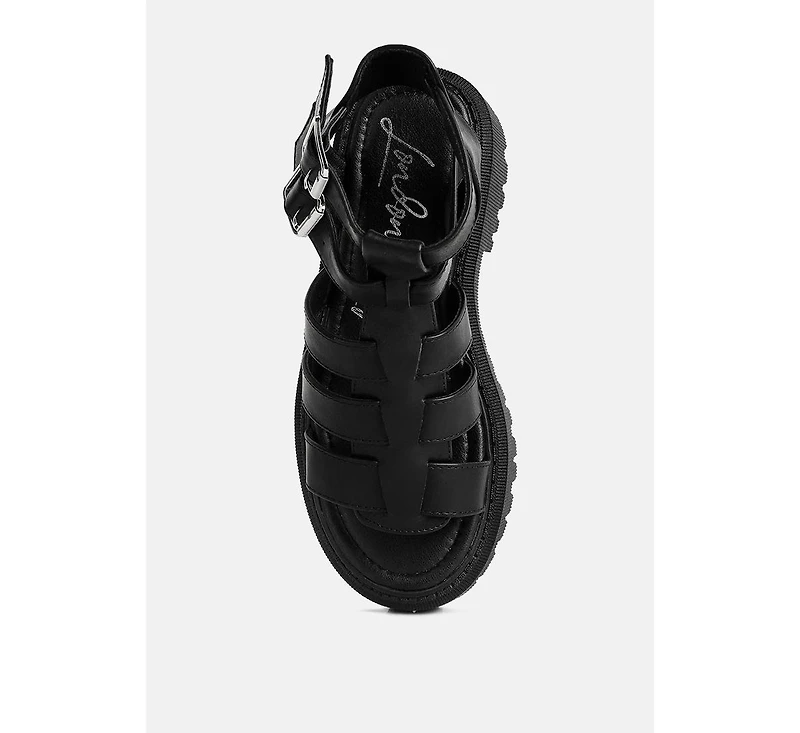 Womens Dewey Chunky Gladiator Sandals