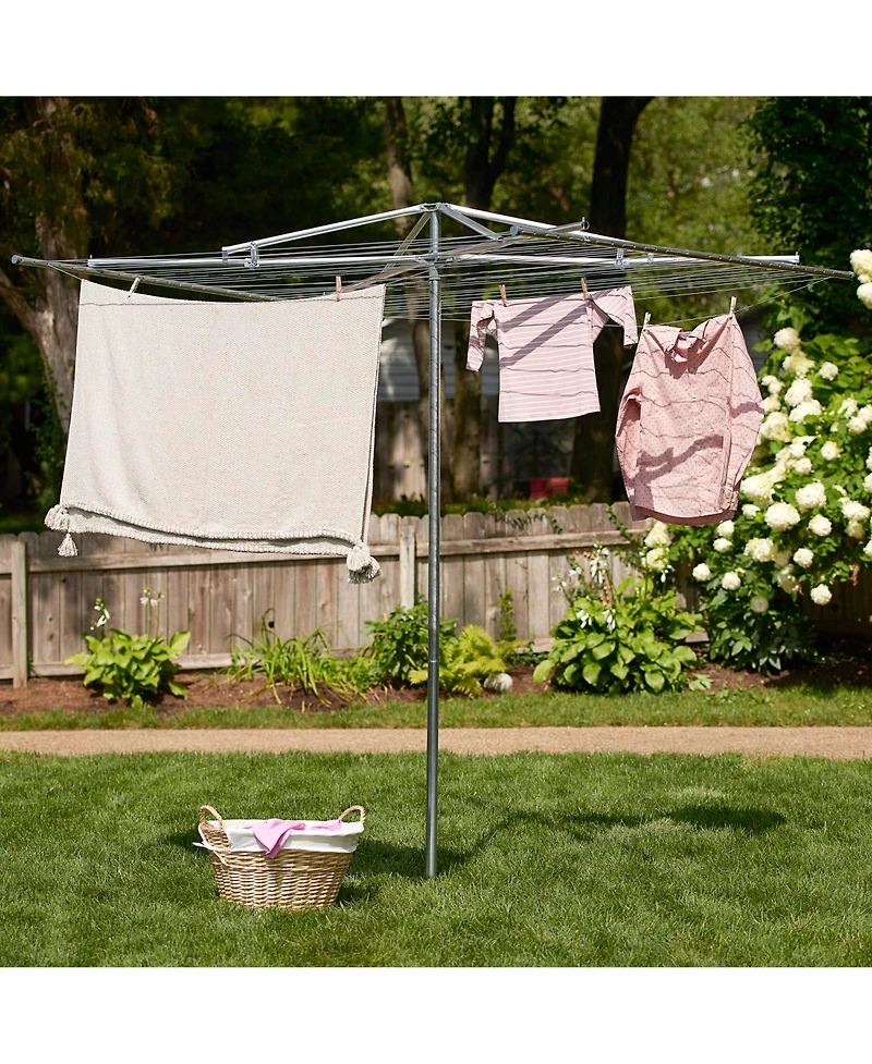 Household Essentials Parallel Clothesline Outdoor Dryer, No-Rust Steel