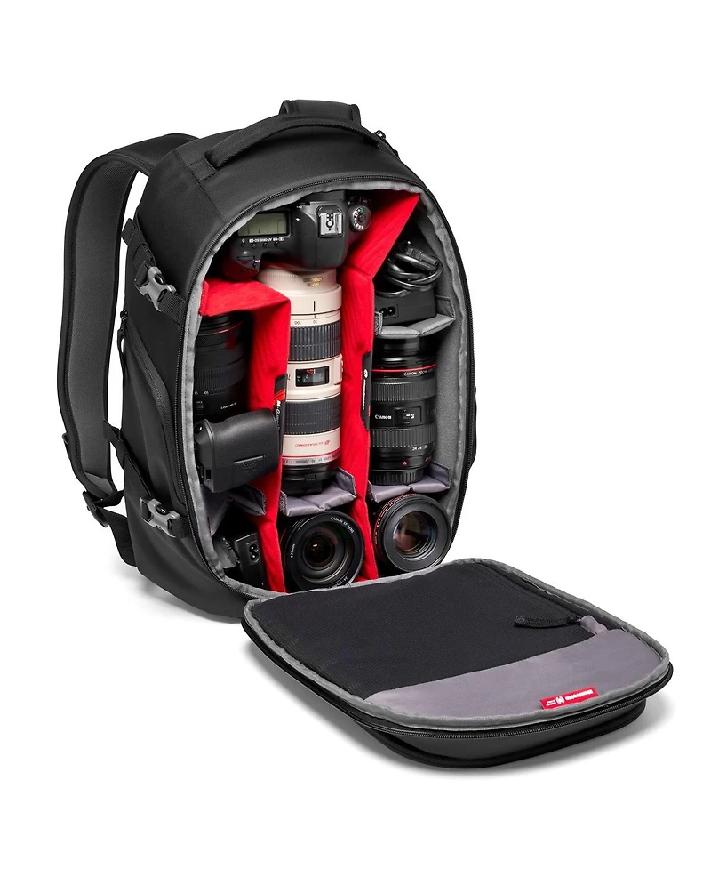 Manfrotto Advanced Iii Gear Backpack for Dslr/Csc/Drone, 13" Laptop Compartment, Medium, Black