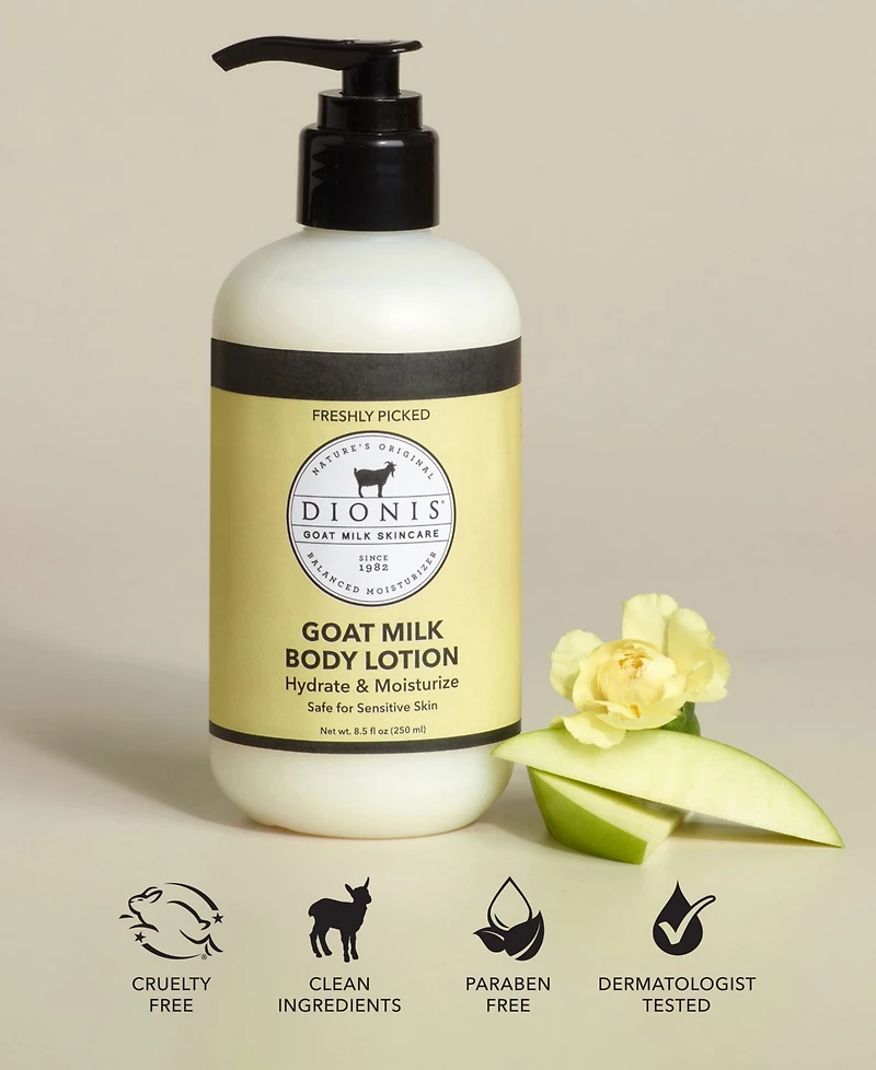 Dionis Freshly Picked Goat Milk Body Lotion, 8.5 oz.