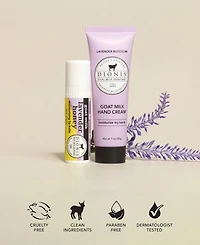 Dionis 2-Pc. Lavender Honey Goat Milk Lip Balm and Hand Cream Set