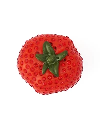 Betsey Johnson Faux Stone Hothouse Bloom Tomato Cocktail Ring