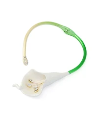 Betsey Johnson Faux Stone Betsey's Bouquet Calla Lily Collar Necklace
