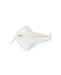 Betsey Johnson Faux Stone Betsey's Bouquet Calla Lily Brooch