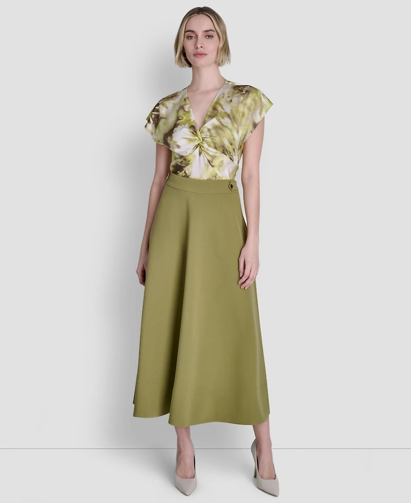 Dkny Women's Textured Maxi Skirt