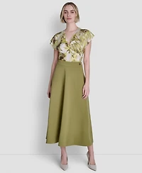 Dkny Women's Textured Maxi Skirt