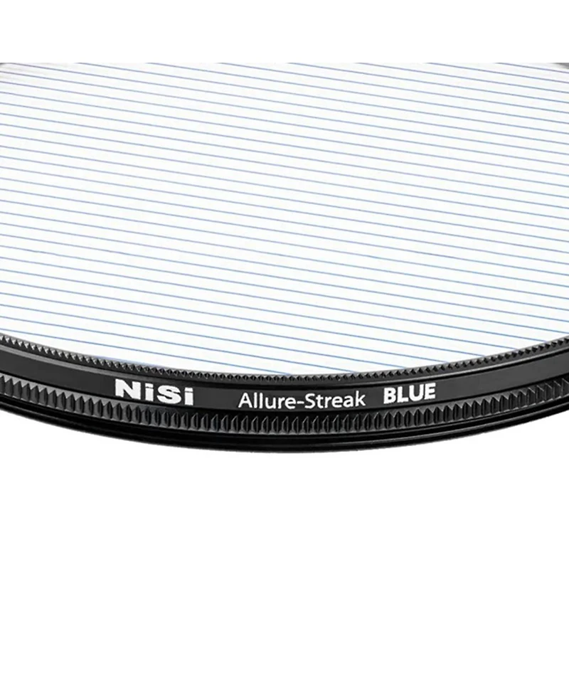NiSi Cinema 77mm Rotating Allure Streak Blue 2mm Filter