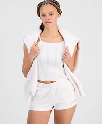 The Happy Camp3r Juniors' Printed Fleece Pull-On Shorts