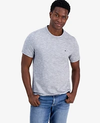 Michael Kors Men's Cotton-Blend Crewneck Slub T-Shirt