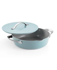 Tramontina Fiora Ceramic Non-Stick 4.25-Quart Multipurpose Pan