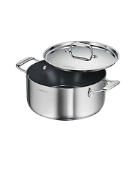Tramontina Utsava Tri-Ply Clad Stainless Steel 5-Quart Covered Casserole
