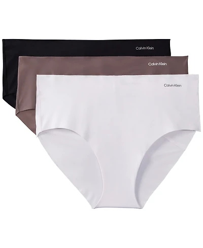 Calvin Klein Women's Invisibles 3-Pack Hipster Underwear QD3559
