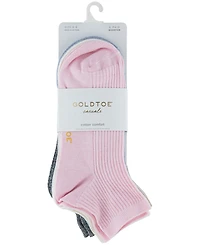 Gold Toe Women's 6-Pk. Simple Ribbed Quarter Socks GTDL0155R06