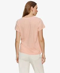 Sanctuary Petite Soft V-Neck T-Shirt