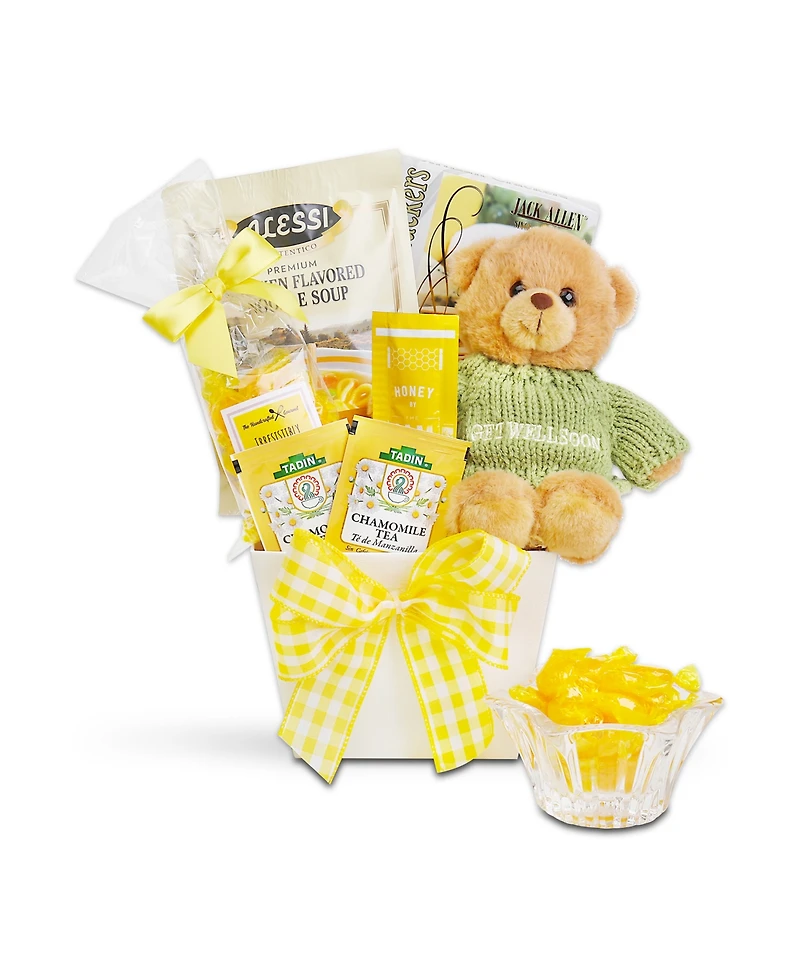 Alder Creek Gift Baskets Hugs Well Wishes, 7 Piece
