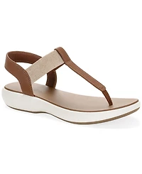 Style & Co Women's Harperr Elastic Round Toe Flat Sandals, Macy's Exclusive