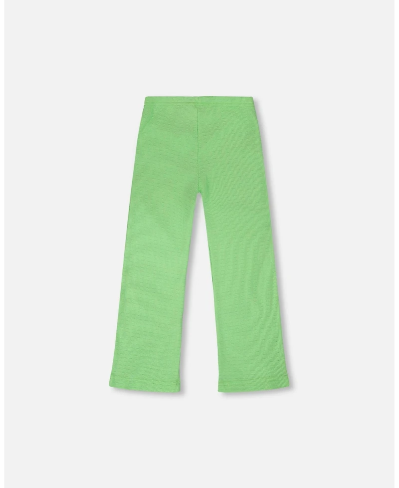 Deux par Little Girls Crinkle Jersey Leggings