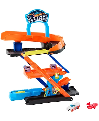 Hot Wheels City Transforming Stunt Garage Playset