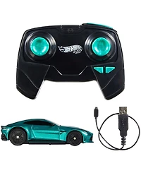 Hot Wheels 1:64 Scale Aston Martin Vantage, Battery-Powered Remote-Control Race Car Toy