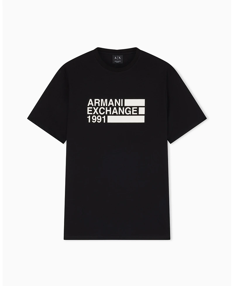 A|X Armani Exchange Men's Short Sleeve Logo T-Shirt