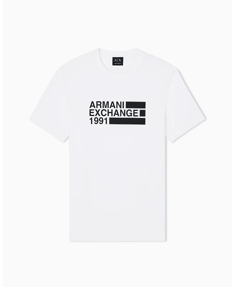 A|X Armani Exchange Men's Short Sleeve Logo T-Shirt