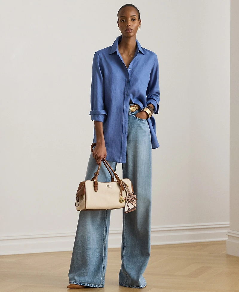 Lauren Ralph Petite Karrie Long-Sleeve Shirt