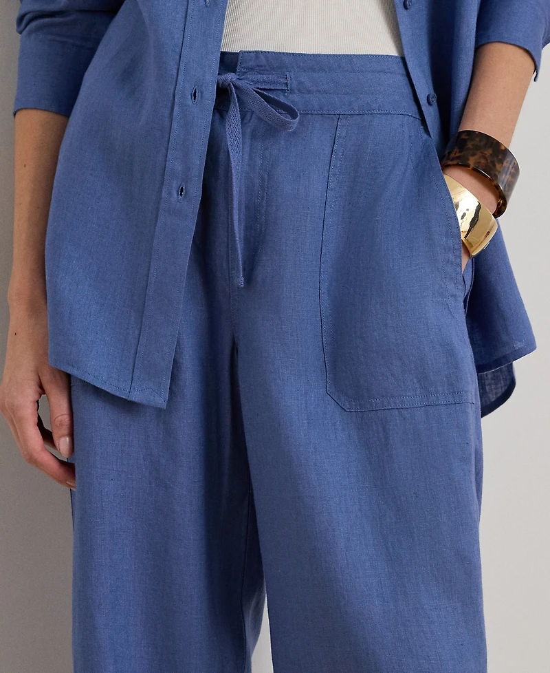 Lauren Ralph Petite Jovonie Wide-Leg Pants