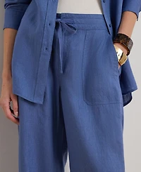 Lauren Ralph Petite Jovonie Wide-Leg Pants