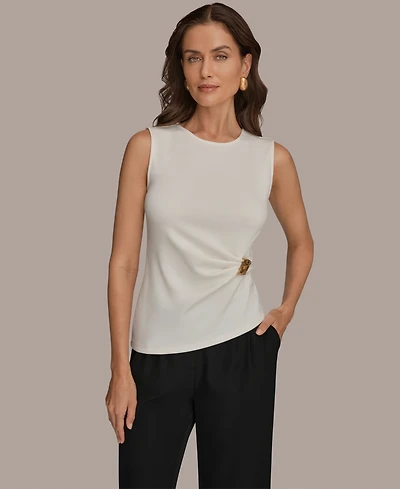 Donna Karan New York Women's Crewneck Top