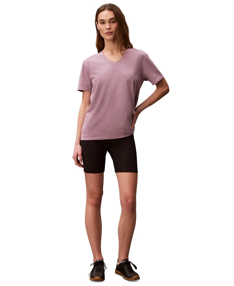 Calvin Klein Performance Women's Classic-Fit V-Neck T-Shirt