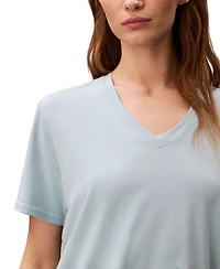 Calvin Klein Performance Women's Classic-Fit V-Neck T-Shirt
