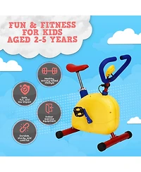 Fun & Fitness For Kids Non-Motorized Children's Stationary Exercise Happy Bike