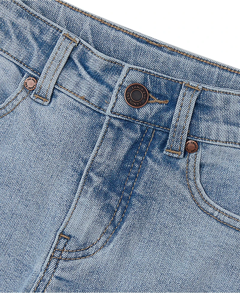 Lands' End Little Boys Denim Shorts