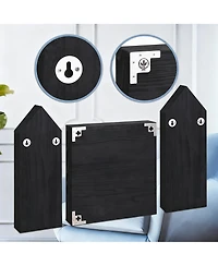 Yigii 3-Piece Adjustable Display Shelf for Collectibles,17 Compartments Collectibles