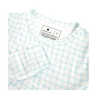 Motette Toddler Boys Coastal Check Pajama Set