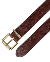 Levi's Women's Western Embossed Casual Leather Belt