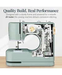 Best Choice Products 55-Piece Sewing Machine Kit for Beginners, w/ 16 Stitch Patterns, Double Stitching