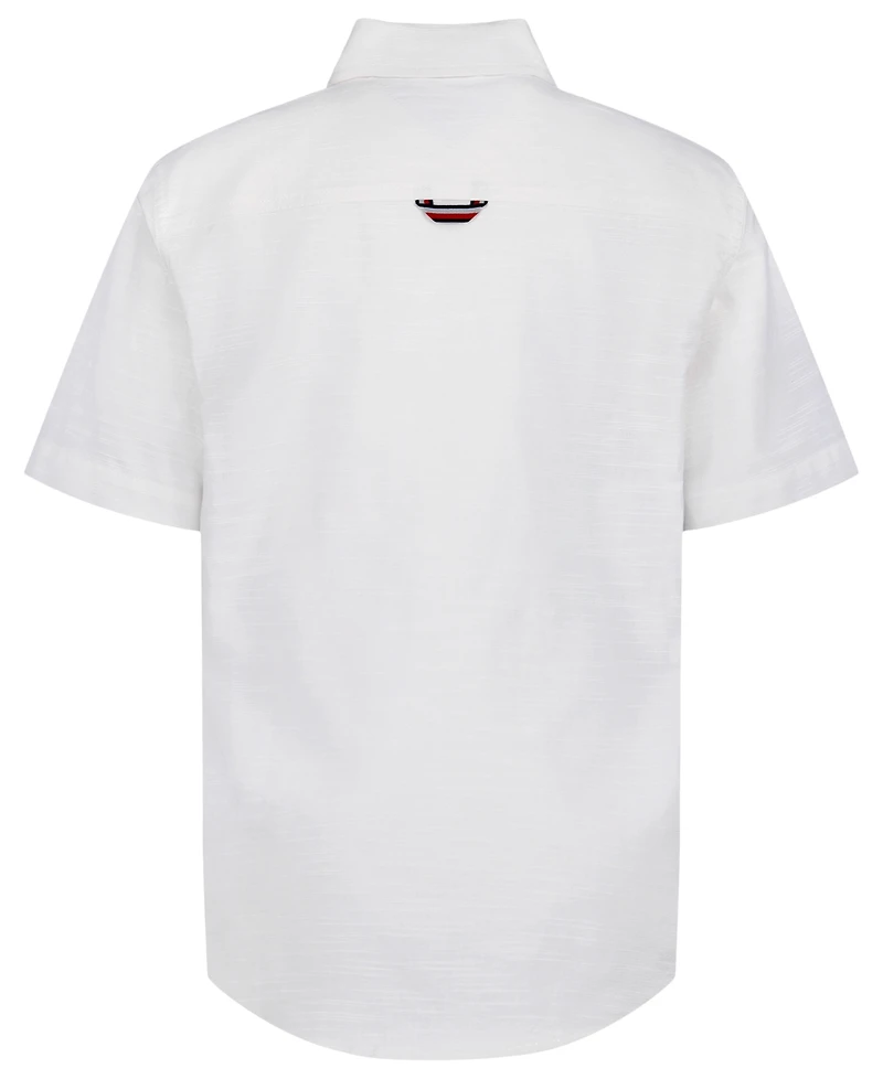 Tommy Hilfiger Boys' 2T-7 Short-Sleeve Shirt