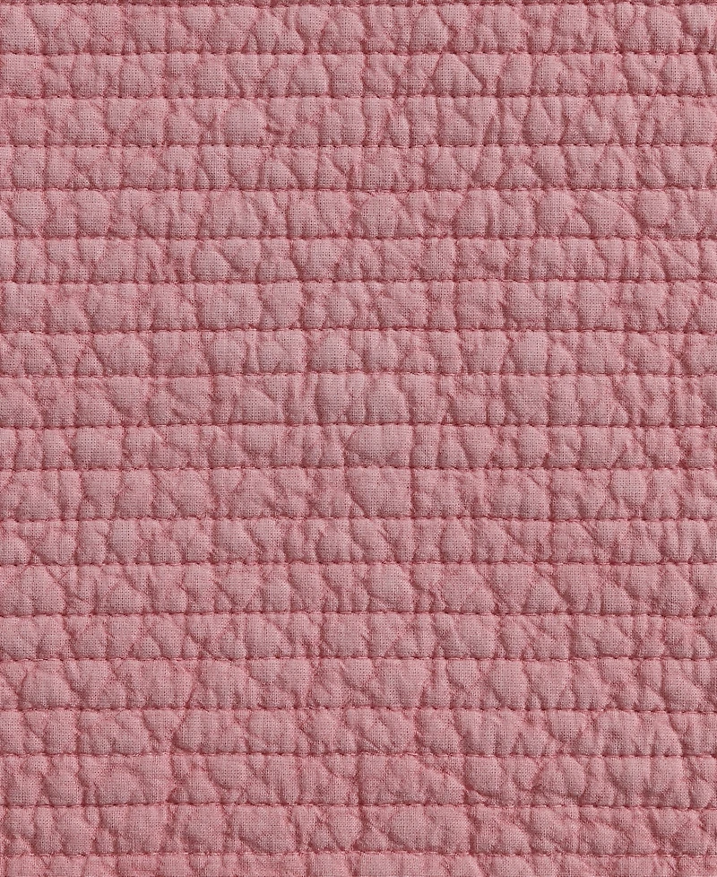 Nautica Seashore Stitch Cotton Reversible 2-Pc. Quilt Set, Twin