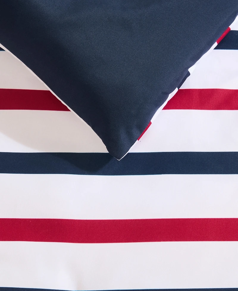 Nautica Clove Hitch Stripe Reversible -Pc. Comforter Set
