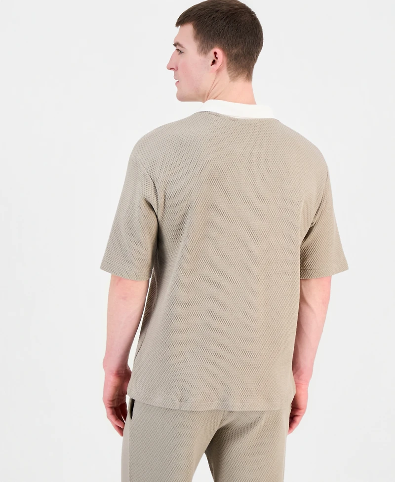 Guess Men's Jhonny Collar Polo Shirt