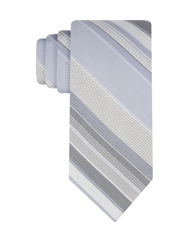 Calvin Klein Men's Fabre Stripe Pattern Tie